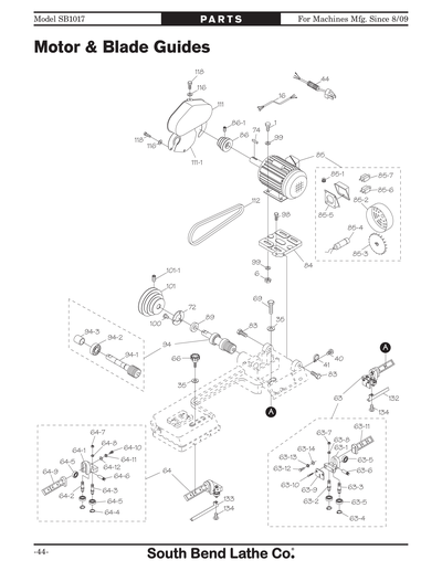 Part Diagram for SB1017