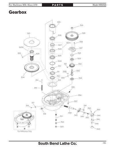 Part Diagram for SB1028