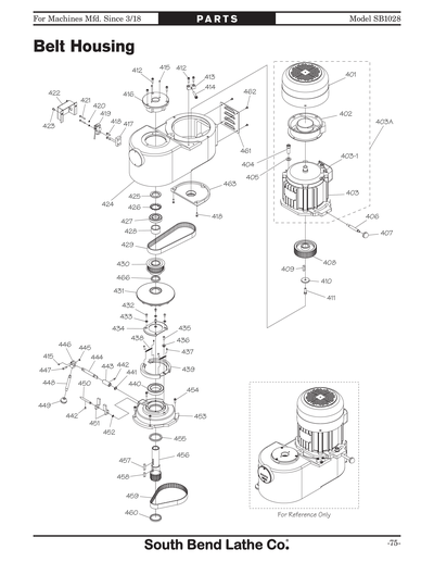 Part Diagram for SB1028