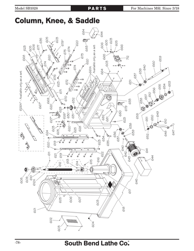 Part Diagram for SB1028