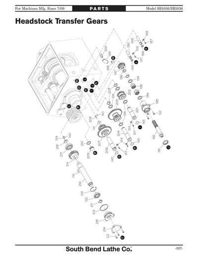Part Diagram for SB1036