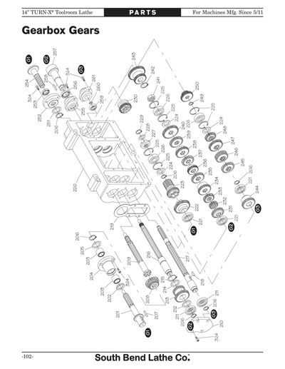Part Diagram for SB1039F