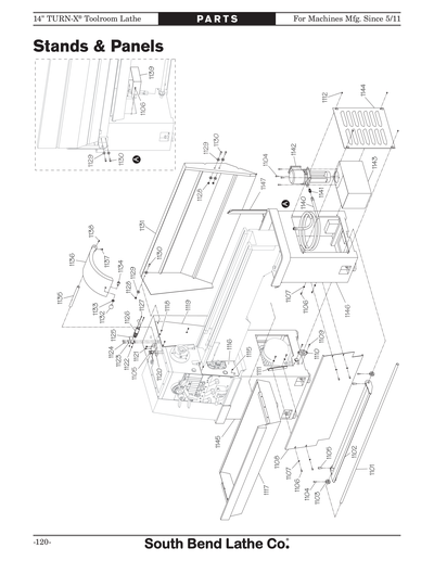 Part Diagram for SB1039F