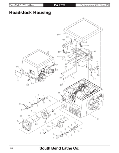 Part Diagram for SB1043PF