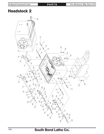 Part Diagram for SB1055F
