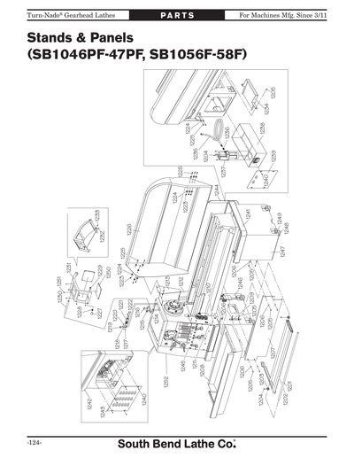 Part Diagram for SB1057F