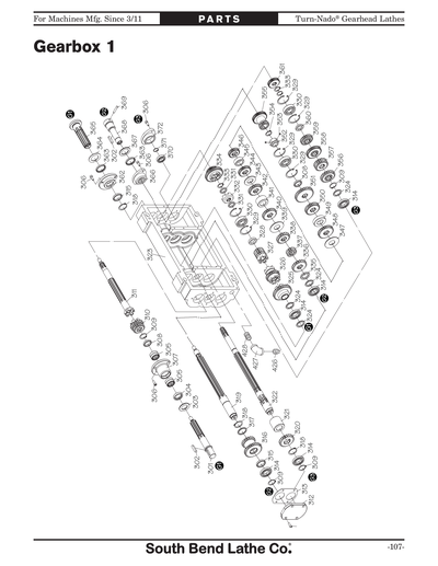 Part Diagram for SB1058F