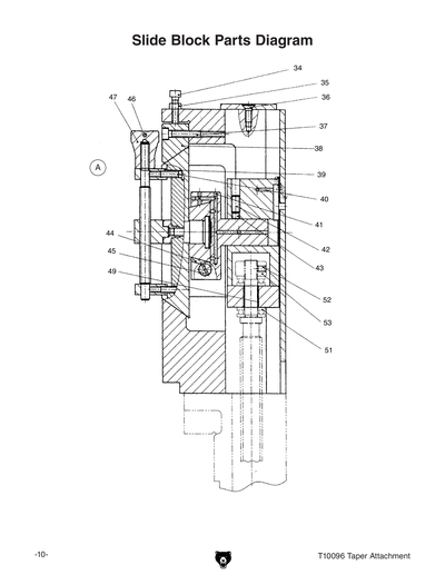 Part Diagram for T10096