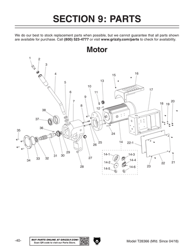 Part Diagram for T28366