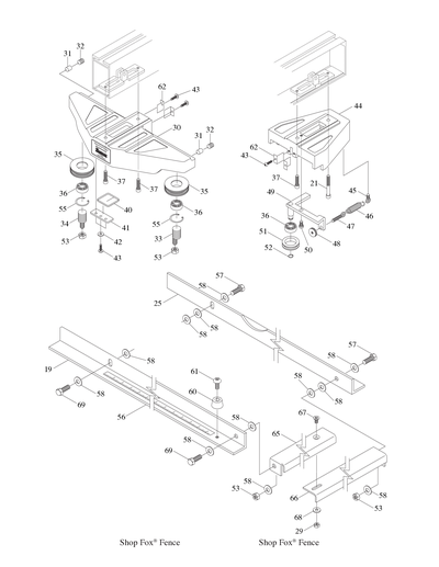 Part Diagram for W1410