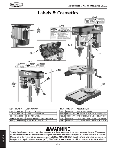 Part Diagram for W1848