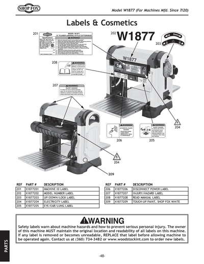 Part Diagram for W1877