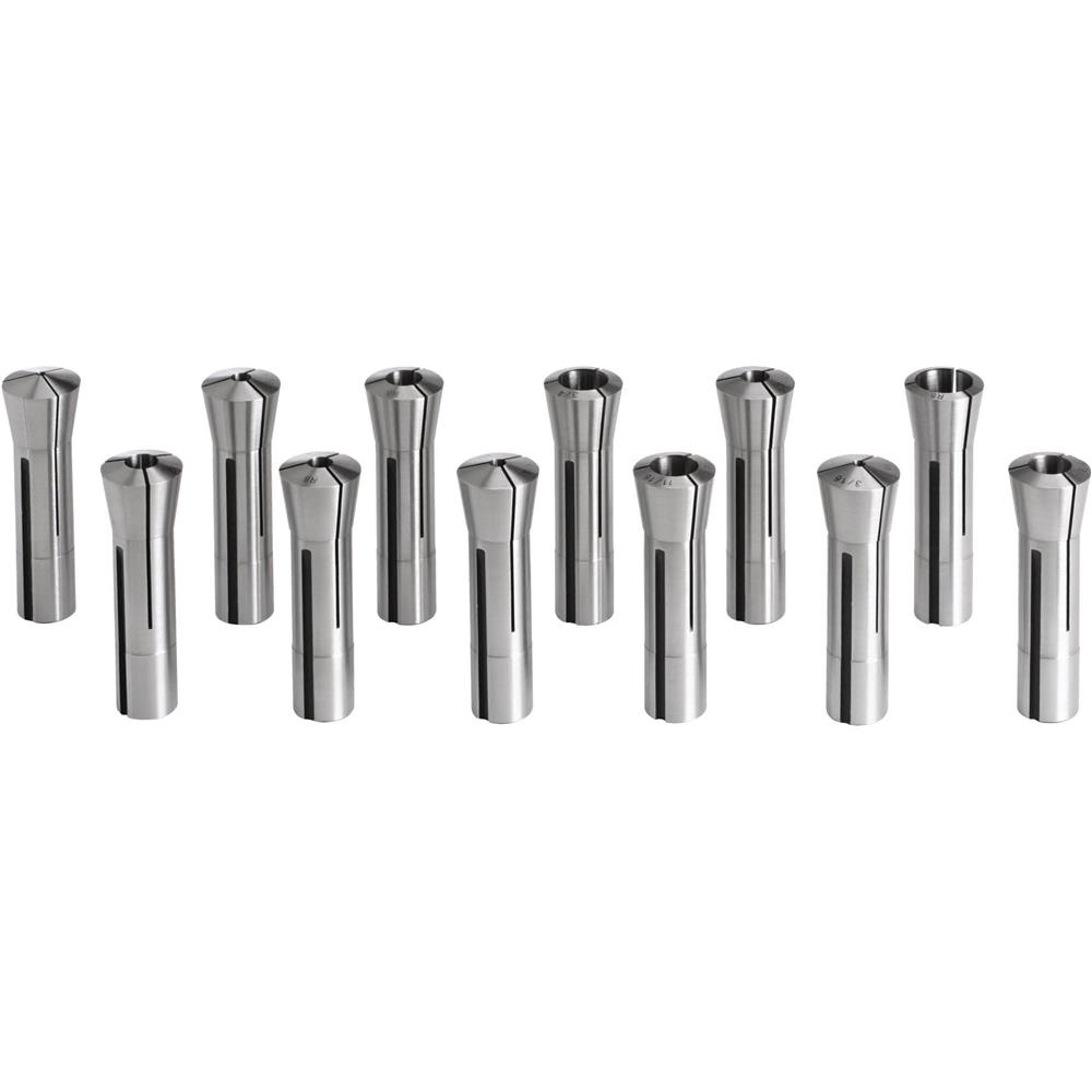 Grizzly G1646 - 12 Pc. Precision R-8 Collet Set - Grizzly