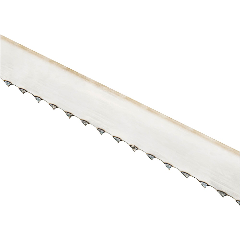 M42 Bi-Metal Band Saw Blade – 130 1/2″ (10′-10 1/2″) X 1″ X .035″ X 5/8″N – Single Blade
