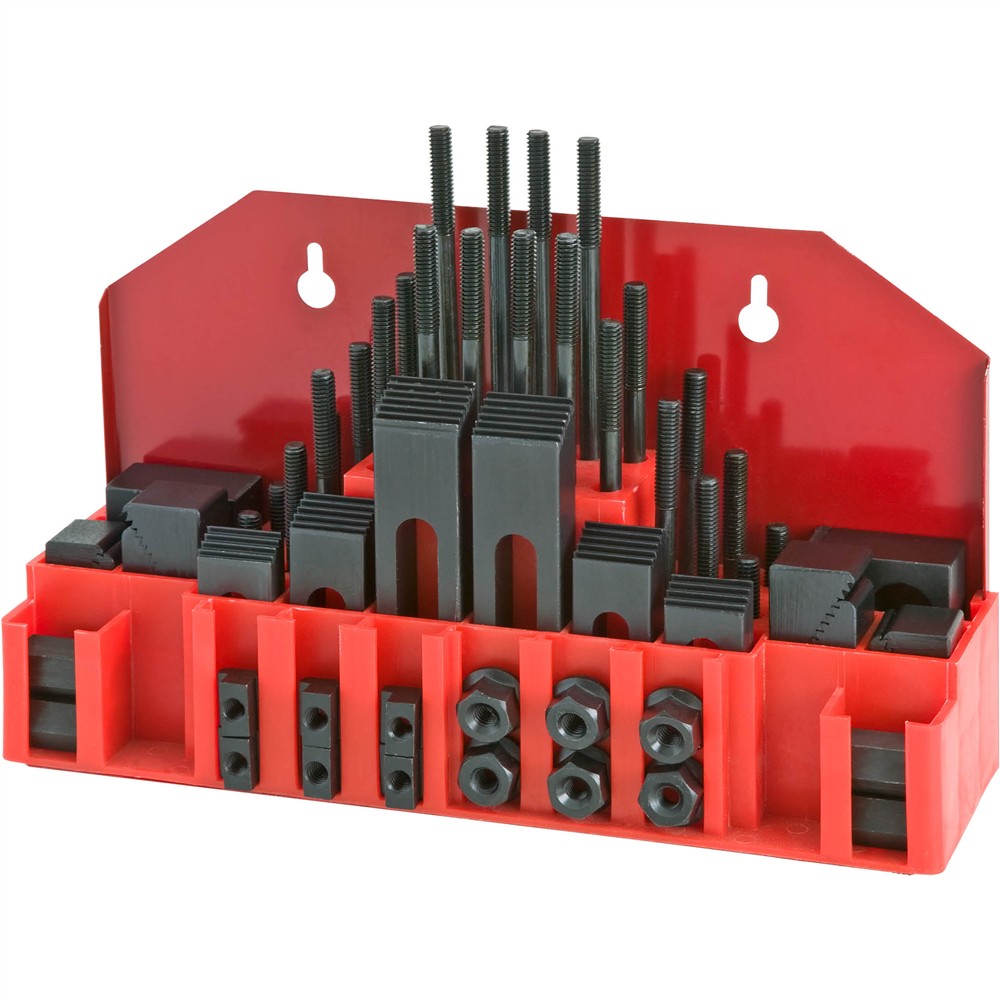 58PCS T-Slots Step Block Claping Nuts Kit 14 T-Slot illing Step