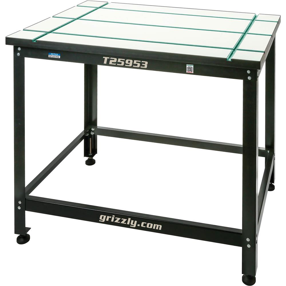 Grizzly T25953 - T-Slot Work Table with Stand - Grizzly Industrial