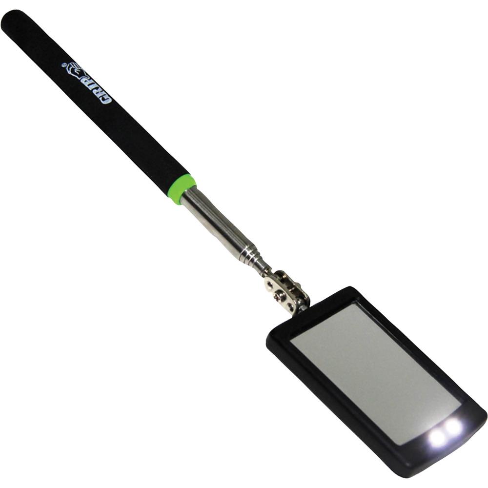 GRIP T28636 - LED Telescopic Inspection Mirror - Grizzly