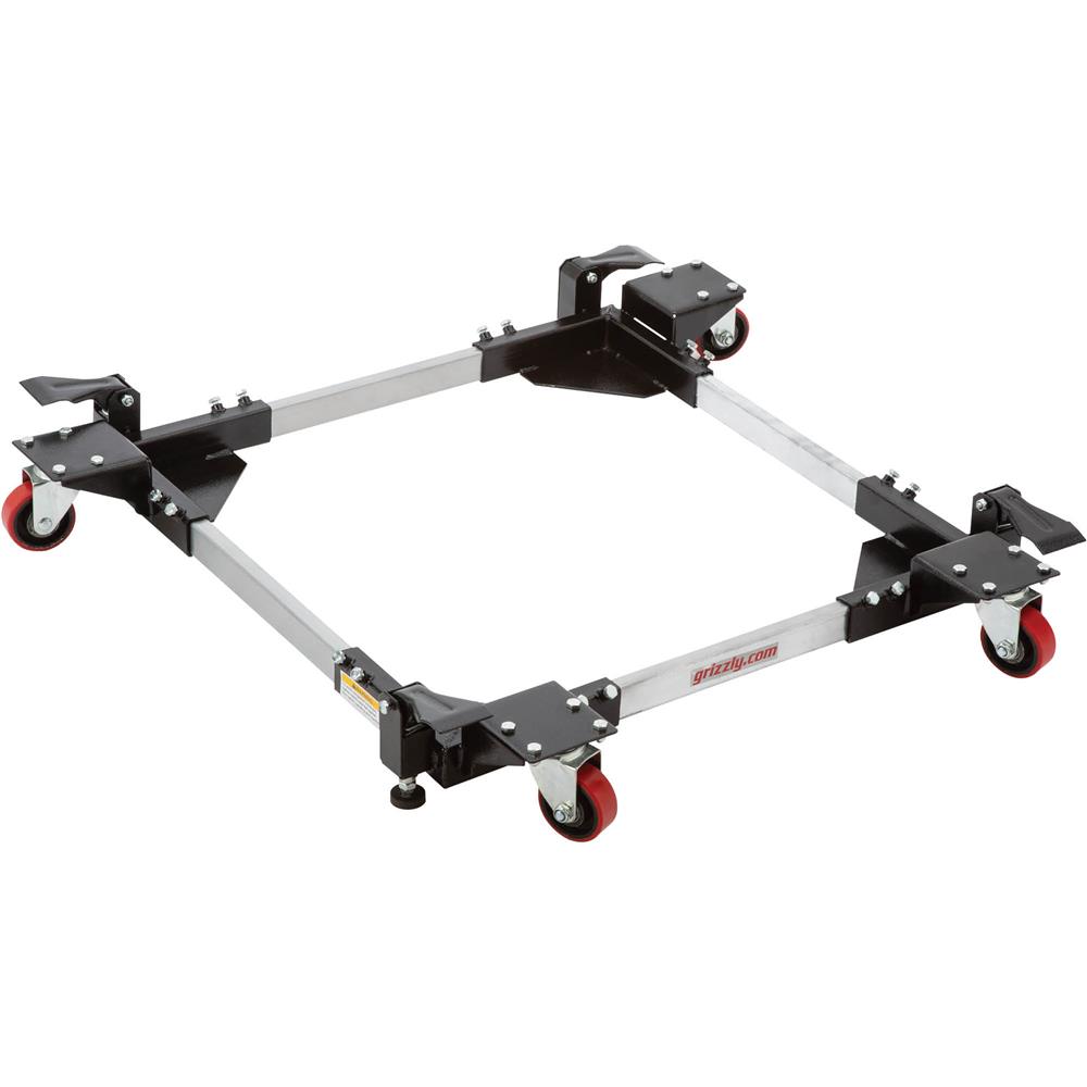 Grizzly T31566 - Bear Crawl All-Swivel HD Mobile Base - Grizzly