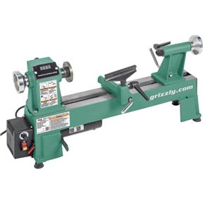 10" x 18" Variable-Speed Benchtop Wood Lathe
