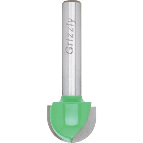 Image for Grizzly C1057 - Roundnose Bit, 1/4" Shank, 5/8" Cutter Dia.