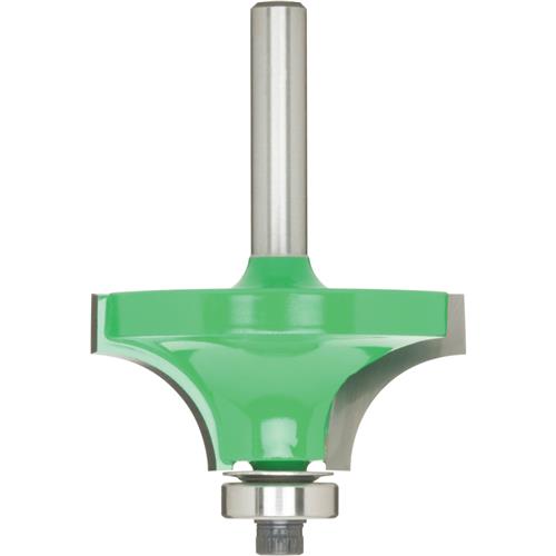 Image for Grizzly C1163 - 1/2"r Beading Bit w/ Guide Bearing, 1/4" Shank