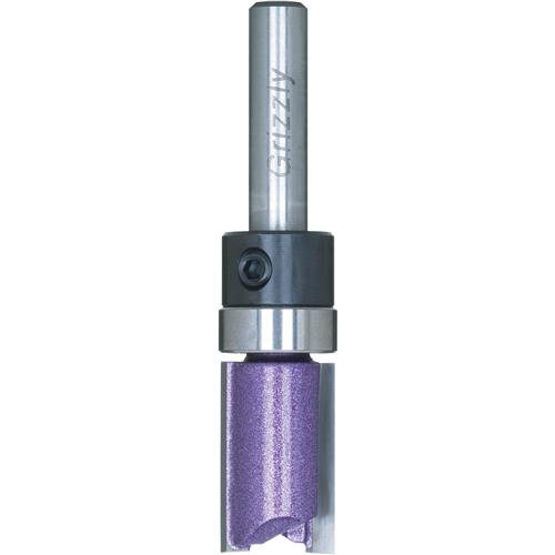 Image for Grizzly C1306Z - 1/2" Pattern Cutting Straight Bit, 1/4" Shank