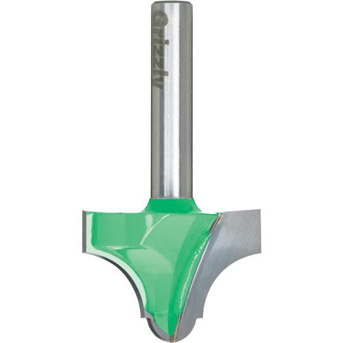 Image for Grizzly C1316 - Classical Plunging Bit, 1/4" Shank, 1-3/16" Dia.