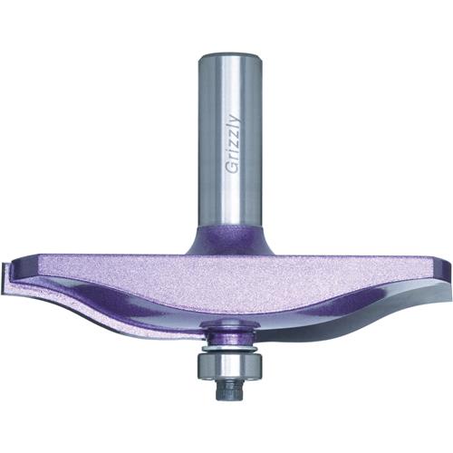 Image for Grizzly C1417Z - Ogee 3-1/2" Raised Panel Bit, 1/2" Shank