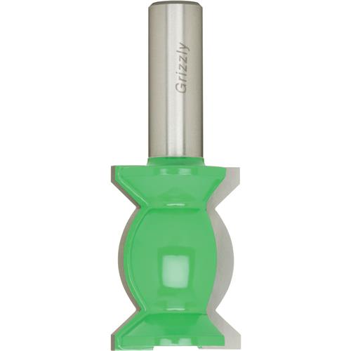 Image for Grizzly C1528 - 1-5/8" Cove Moulding Bit, 1/2" Shank