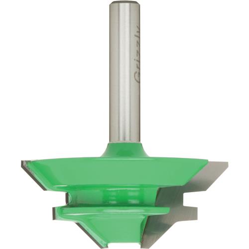 Image for Grizzly C1711 - Corner Lock Miter Bit, 1/4" Shank