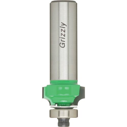 Image for Grizzly C1720 - 1/8"r Anti-Kickback Roundover Bit, 1/2" Shank