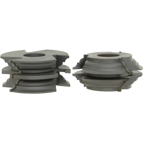 Image for Grizzly C2188 - Entry Doors 6 pc. Stile & Rail Set - Bead & Cove, 1-1/4" Bore