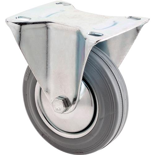 Image for Steelex D2583 - 4" Gray Industrial Fixed Caster