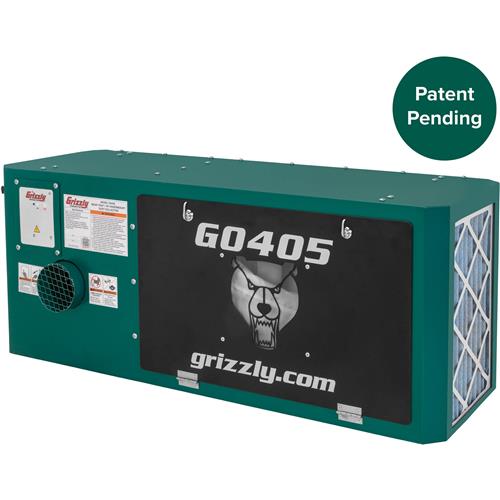 Image for Grizzly G0405 - 1 HP Bear Trap Undermount Dust Collector