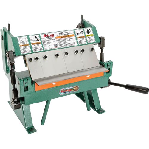 Image for Grizzly G0556 - 12" 20-Gauge Benchtop Pan and Box Brake