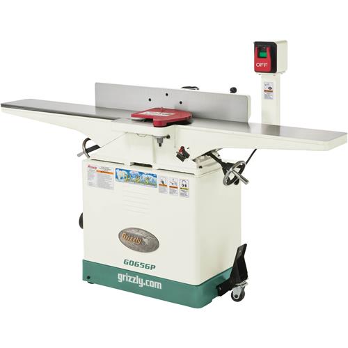 Image for Grizzly G0656P - 8" x 72" Jointer 3 HP w/ Mobile Base, Polar Bear Series