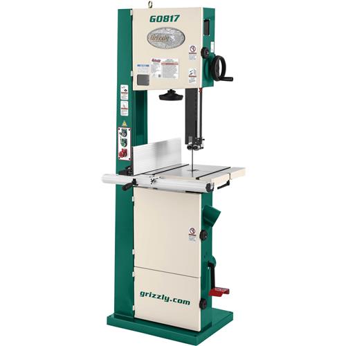 Image for Grizzly G0817 - 14" Super HD 2 HP Resaw Bandsaw w/ Foot Brake