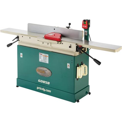 Image for Grizzly G0858 - 8" x 76" Parallelogram Jointer w/ Helical Cutterhead & Mobile Base