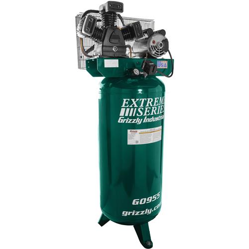 Image for Grizzly G0955 - 60-Gallon 5 HP Extreme Series Air Compressor