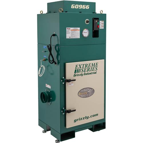 Grizzly G0966 - 1-1/2 HP Metal Dust Collector with Spark