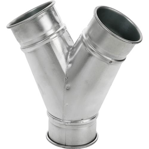 Image for US Duct G6172 - 4" to 4" x 4" Industrial Dust Collection Y-Branch