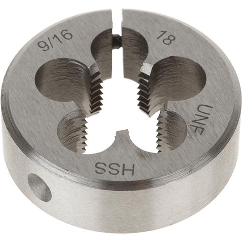 Image for Grizzly G6953 - HSS Round Adjustable Split Die - 9/16"-18 x 1-1/2"