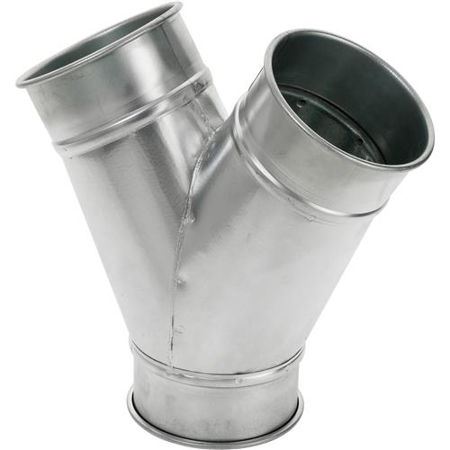Image for US Duct G7336 - 5" to 5" x 5" Industrial Dust Collection Y-Branch