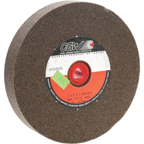 Image for Camel Grinding Wheels G7415 - A/O 6" x 1" x 1" Grinding Wheel, Type 1, 60 Grit