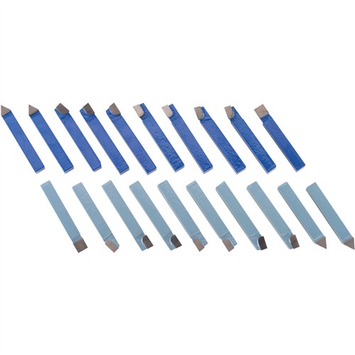 Grizzly G9777 - Carbide-Tipped Tool Bit Sets - 1/2