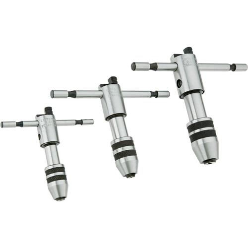 Image for Grizzly H2725 - Ratchet T-Handle Tap Wrench - Set