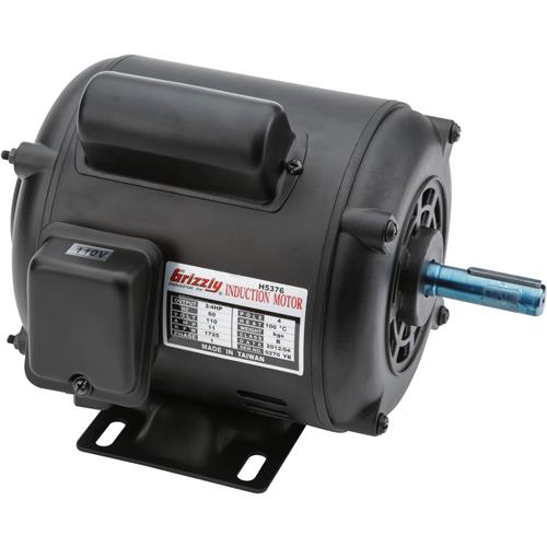 Image for Grizzly H5376 - Motor 3/4 HP Single-Phase 1725 RPM ODP 110V