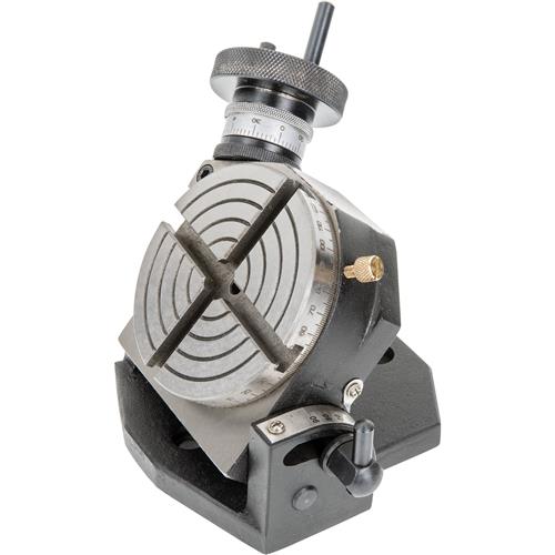Image for Grizzly H7578 - 4" Rotary Table With Tilting Base