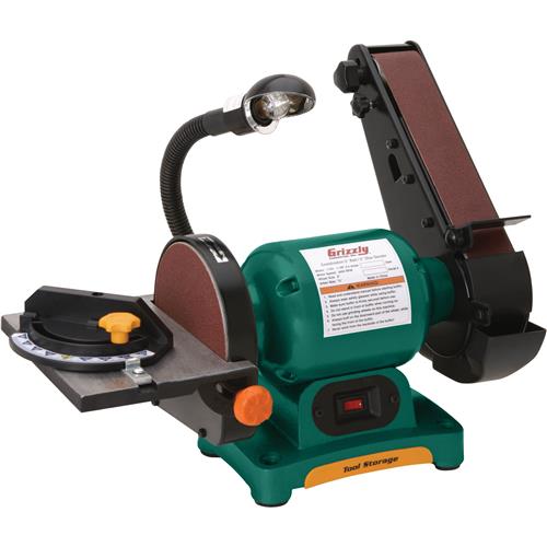 Image for Grizzly H7761 - 2" x 27" Belt/6" Disc Combo Sander