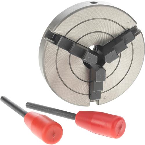 Image for Grizzly H8038 - 5" 3-Jaw Wood Chuck - 1" x 8 TPI
